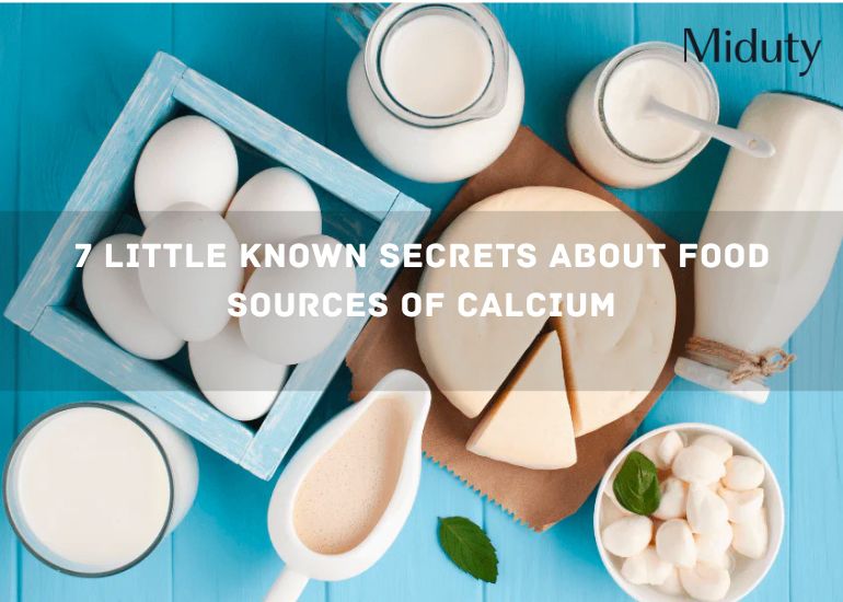 7 Little Known Secrets About Food Sources of Calcium