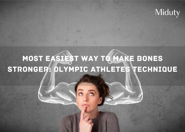 Most Easiest Way To Make Bones Stronger: Olympic Athletes Technique