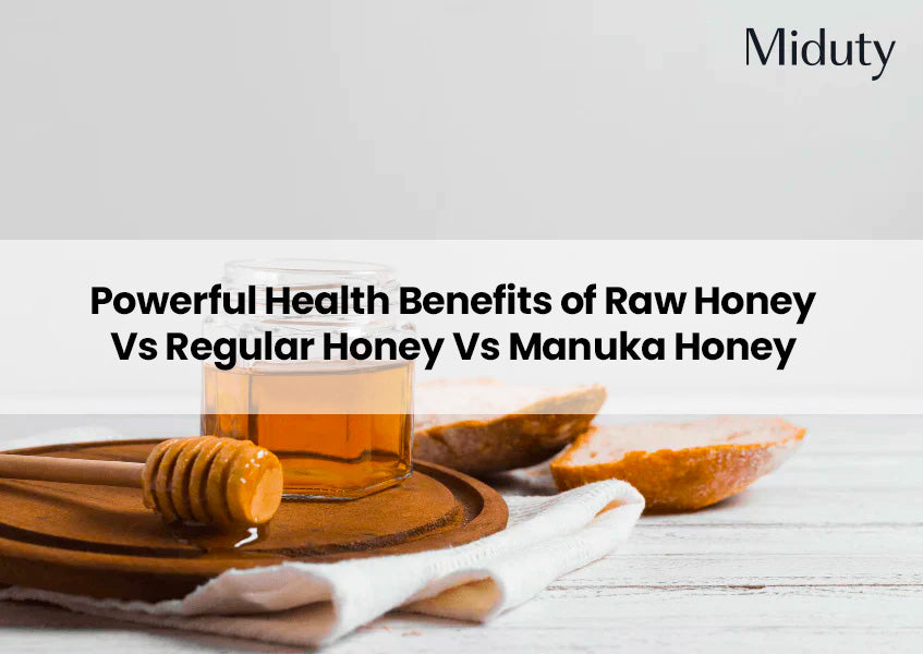 What is the difference between regular, raw, and manuka honey?
