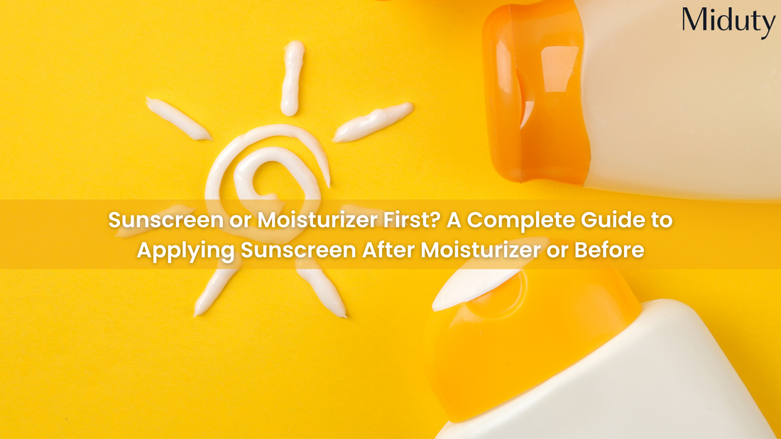 Sunscreen or Moisturizer First : What to Apply?