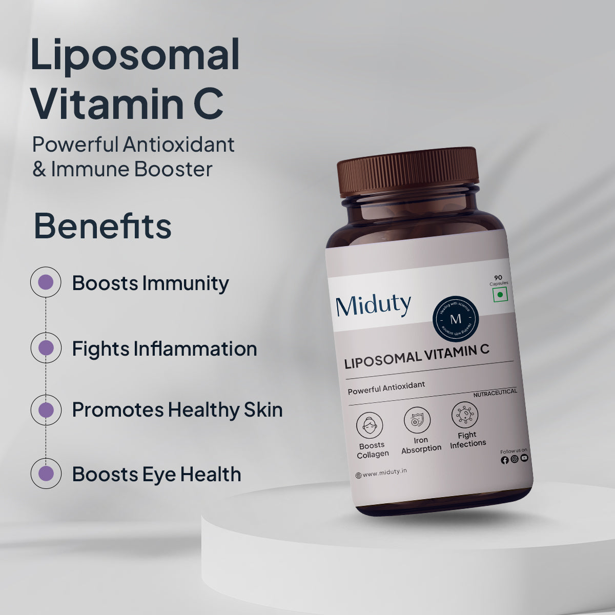Liposomal Vitamin C - Miduty