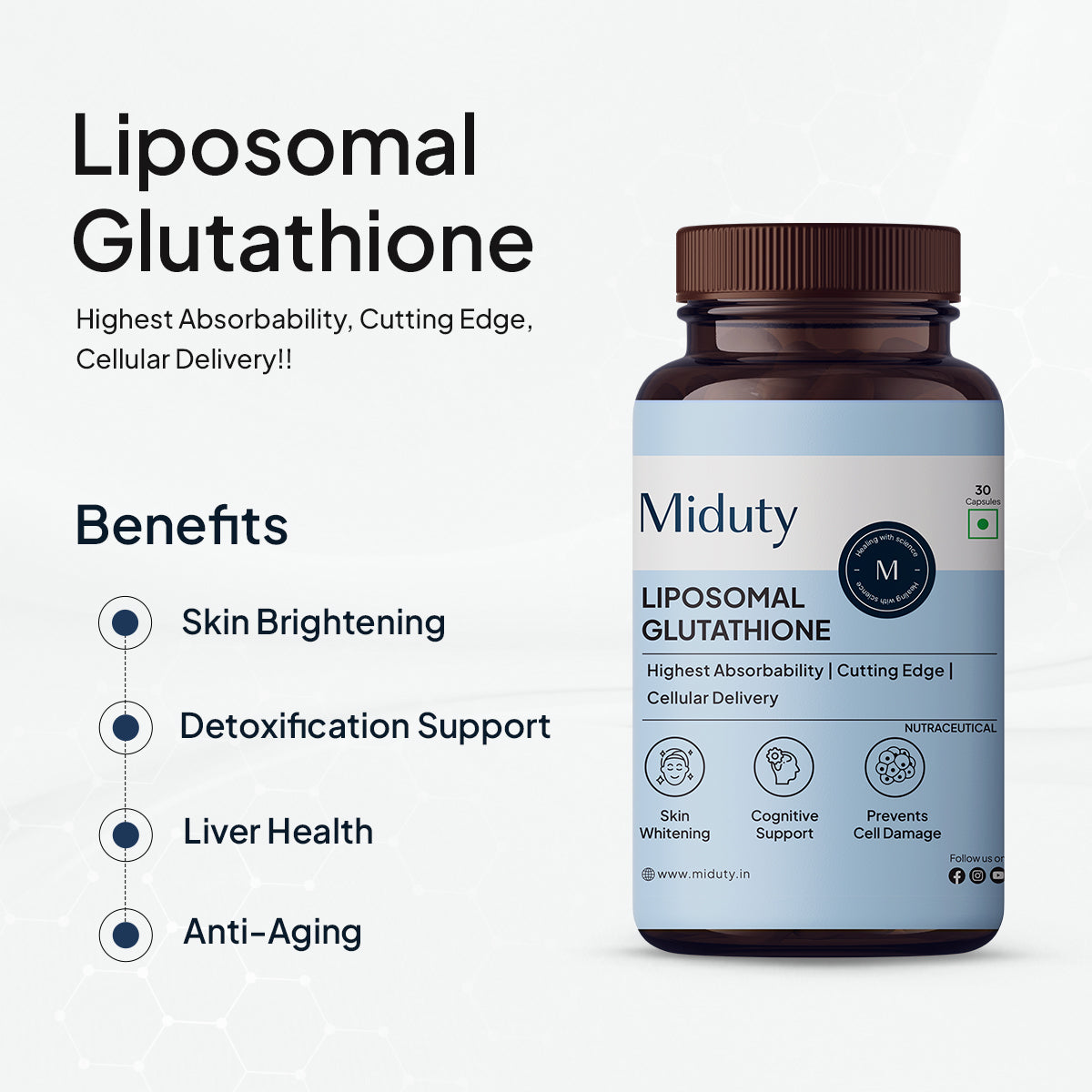LIPOSOMAL GLUTATHIONE - Miduty