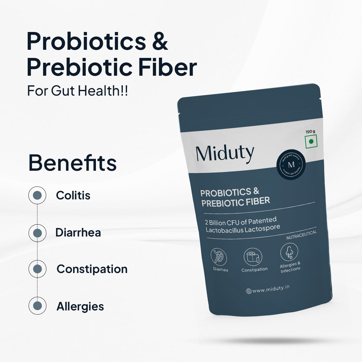 Probiotics And Prebiotic Fiber