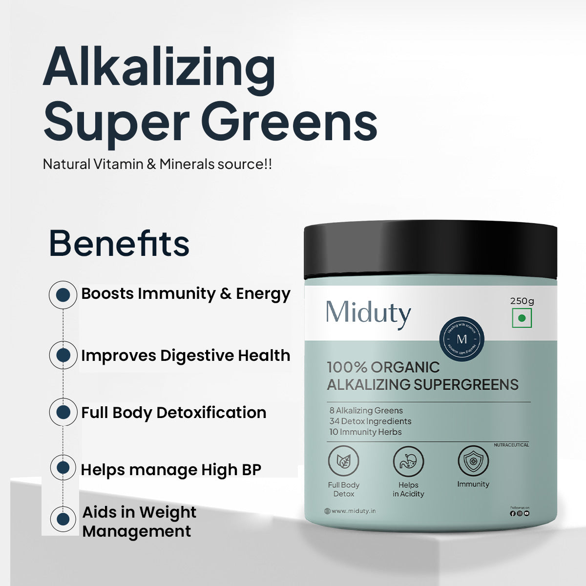 Benefits of Supergreen Alkaline Drink