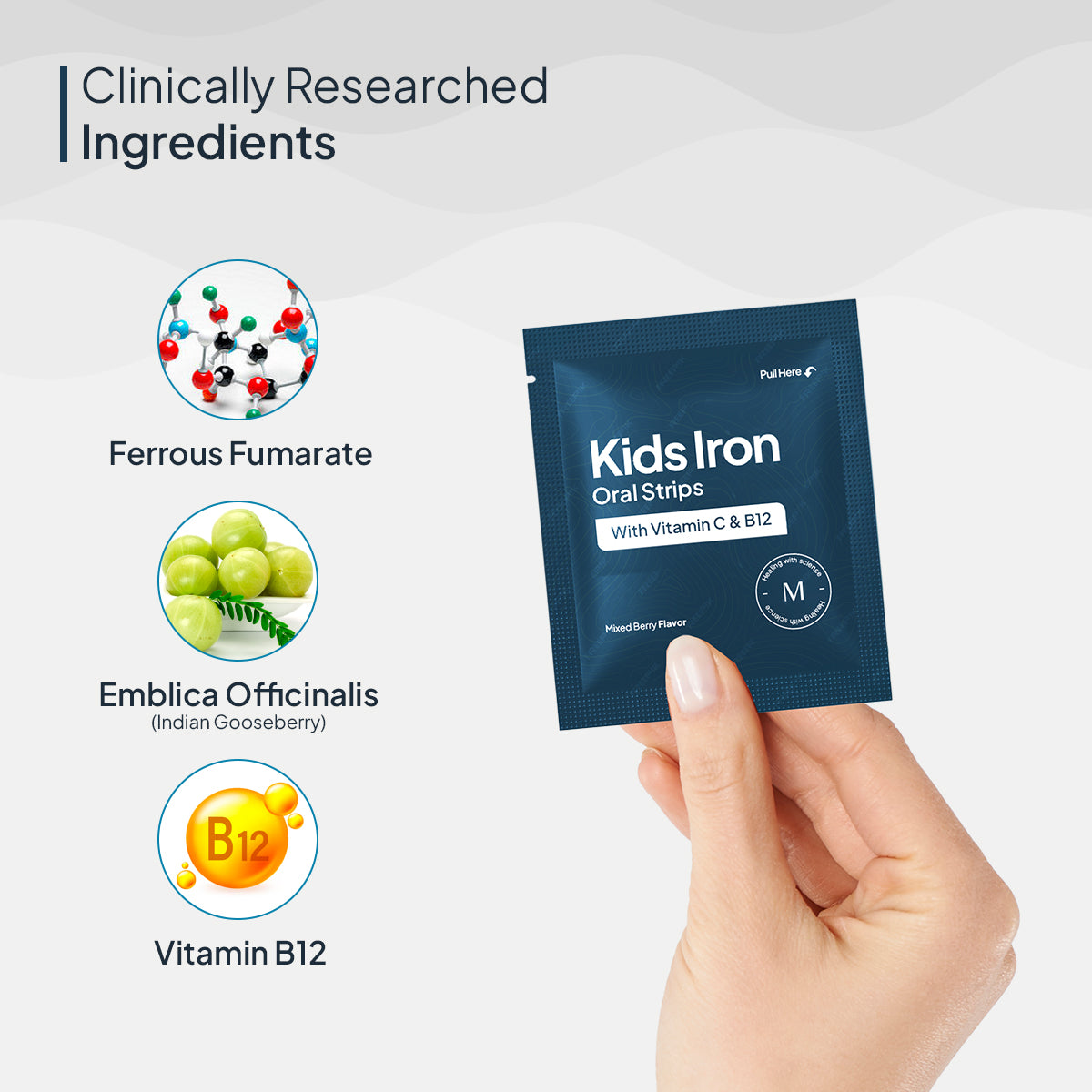 Ingredients in Miduty Iron Supplement for Kids