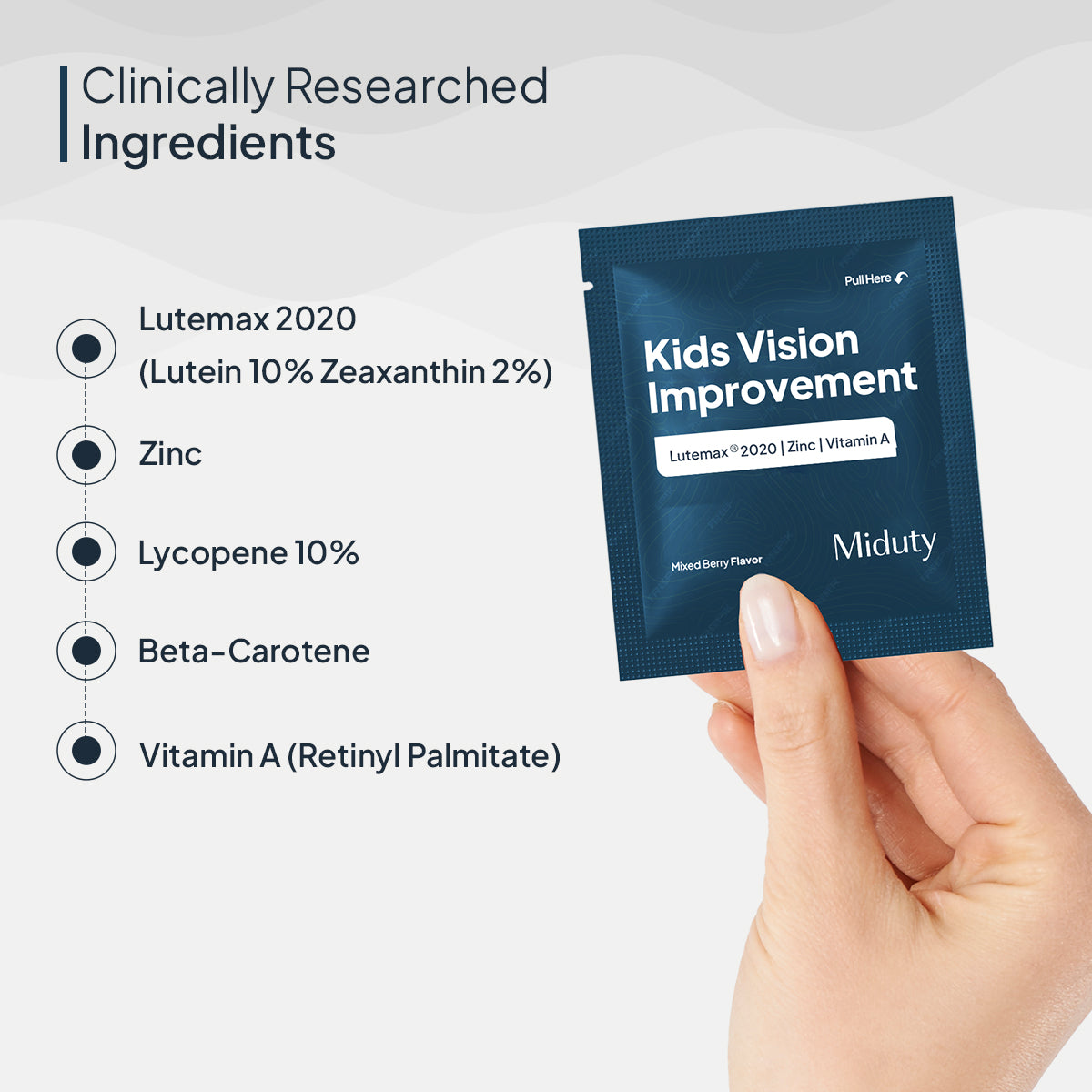 Ingredients in Eye Care Strips