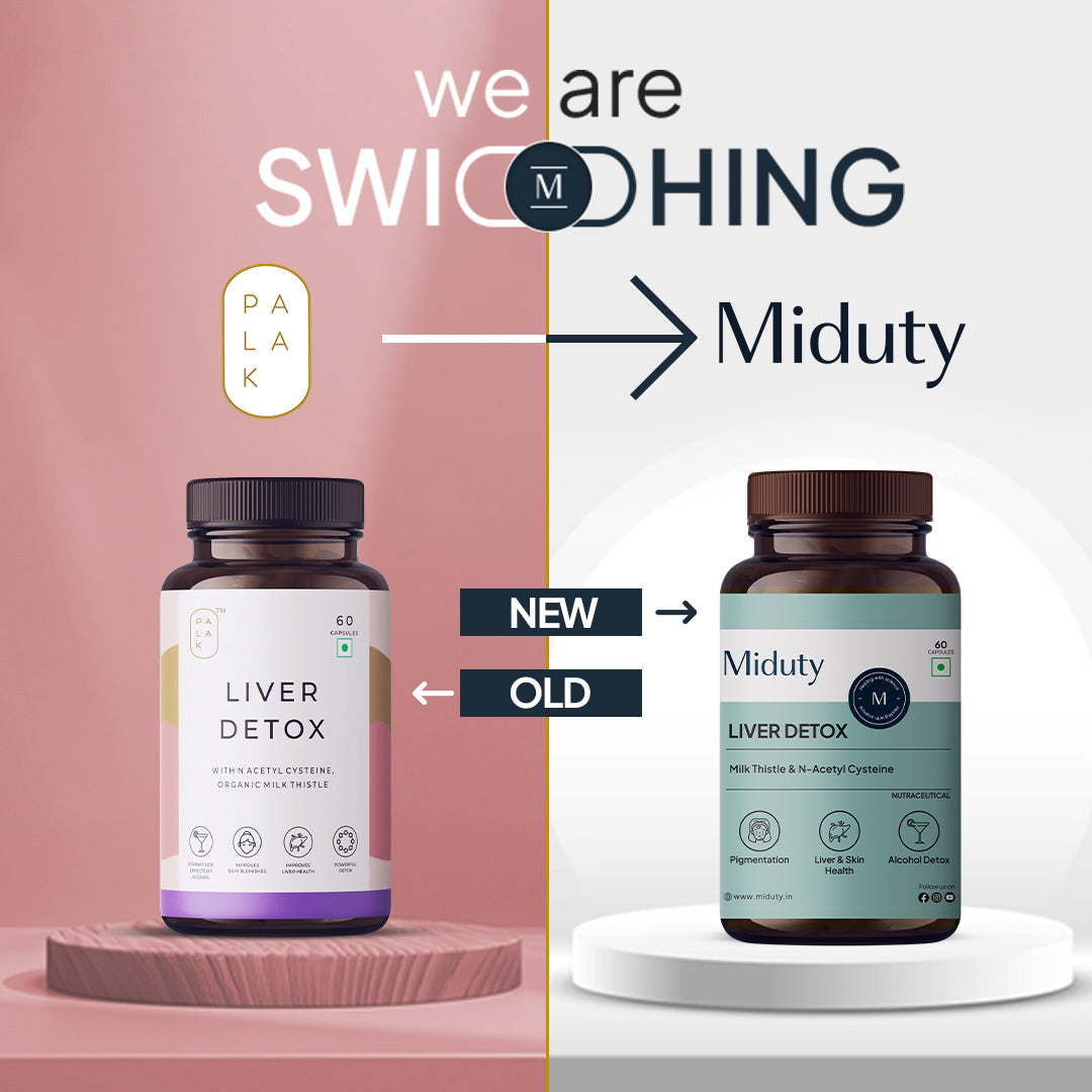 Miduty Liver Detox Tablets | New Packaging