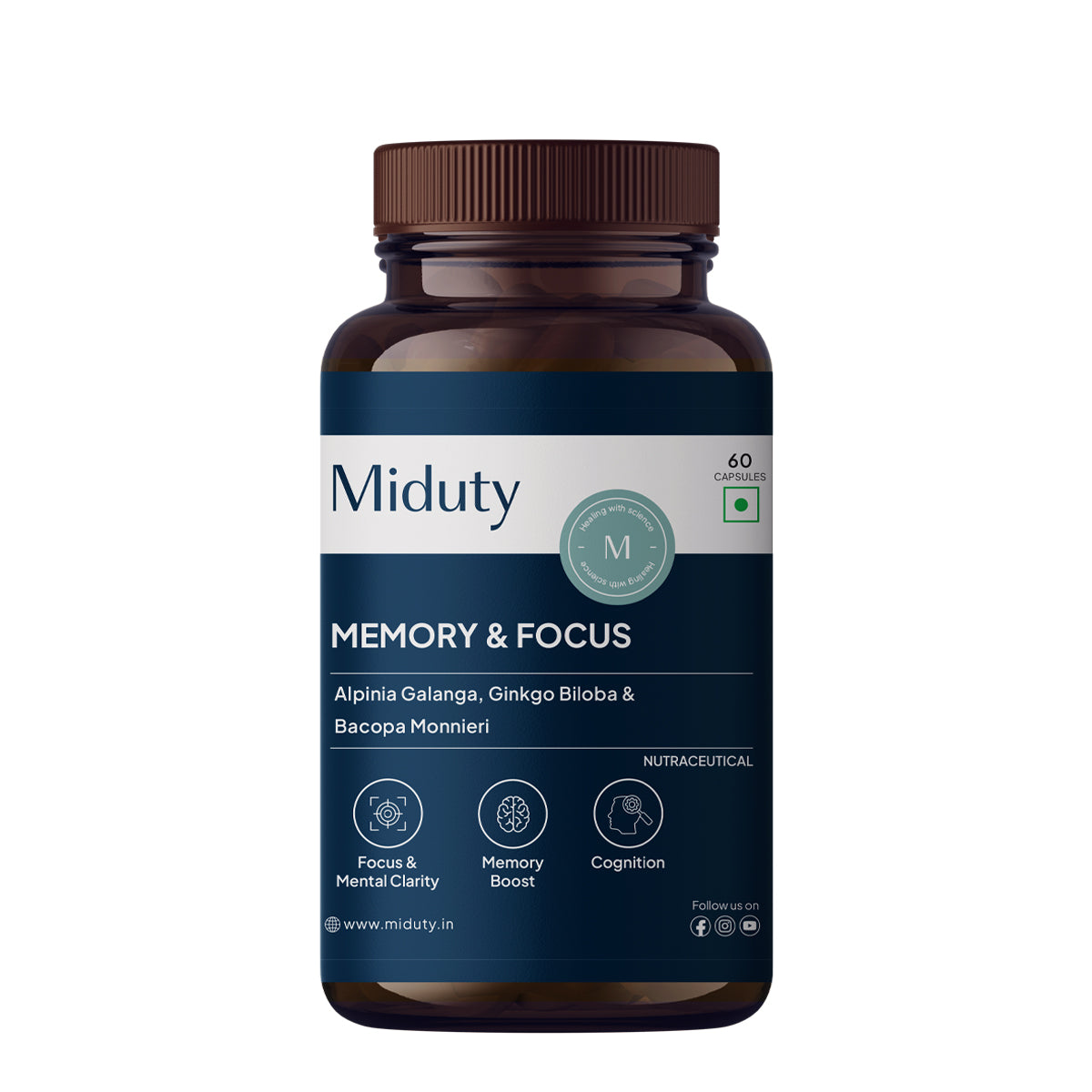 Memo R Tablets Best Brain Booster Tablets/Capsules Supplement for Focused Memory